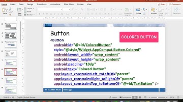 Android Learning - Constraint Layout and UI Widgets