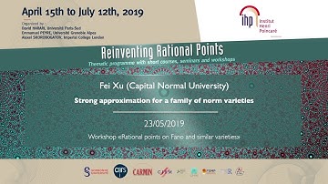 Strong approximation for a family of norm varieties - Xu - Workshop 1 - CEB T2 2019
