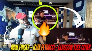 HOW DOES HE DO THAT ? - Abim Finger - John Petrucci - Glasgow Kiss Cover 🔥 🔥 🔥  - Producer Reaction