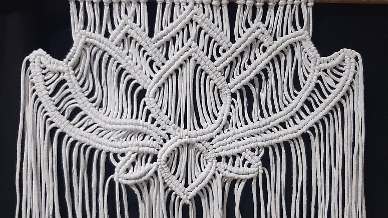 Flor de Loto en Macramé cómo hacer#diy #handmade #decoration