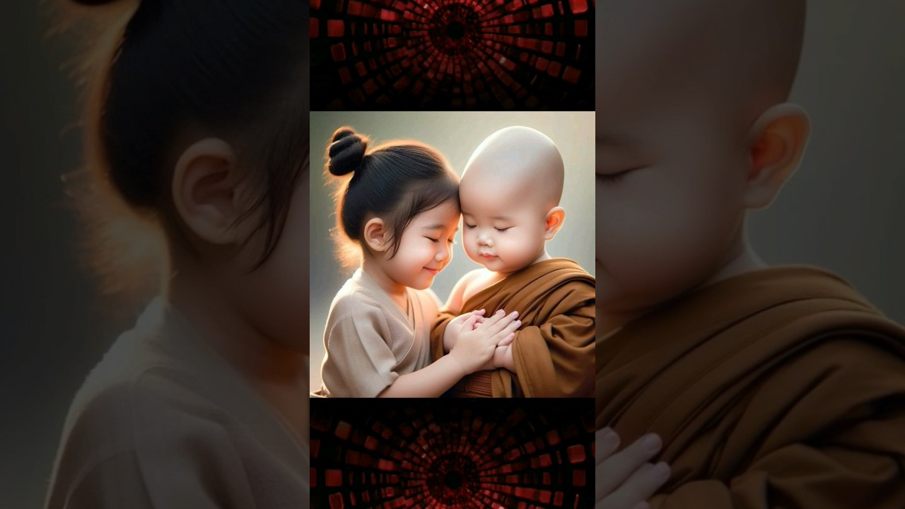 ⁣Cute monk ka girlfriend// #viral #love #shortvideo #lovestatus #trending 🥰😘💯 #aigenerated #respect 😱