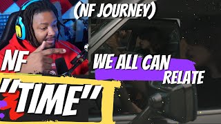 FIRST TIME REACTING TO NF - Time  (REACTION!!!) DonVon NF Journey