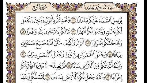 سورة نوح بصوت الشيخ وديع اليمني