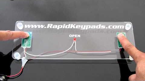 Secret Capacitive Touch Switches