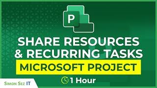 How to Consolidate, Share Resources and Create Recurring Tasks in Microsoft Project