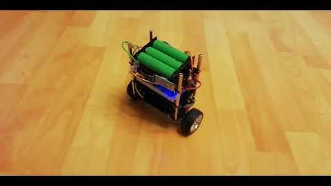 Self Balancing Robot with STM32 ARM microcontroller