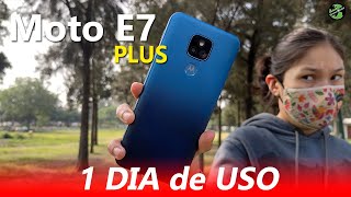 1 DIA DE USO Moto E7 Plus | Consume Global