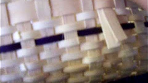 Nancy Today: 8 New England Basket workshop ASMR basketmaking (basket making tutorial) hacer cesta
