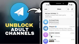 How To Unblock Adult Channels In Telegram in SECONDS!