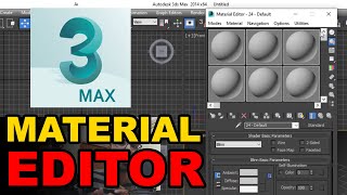 Material Editor Introduction | 3Ds Max Tutorial in Hindi | Allrounder Bhai