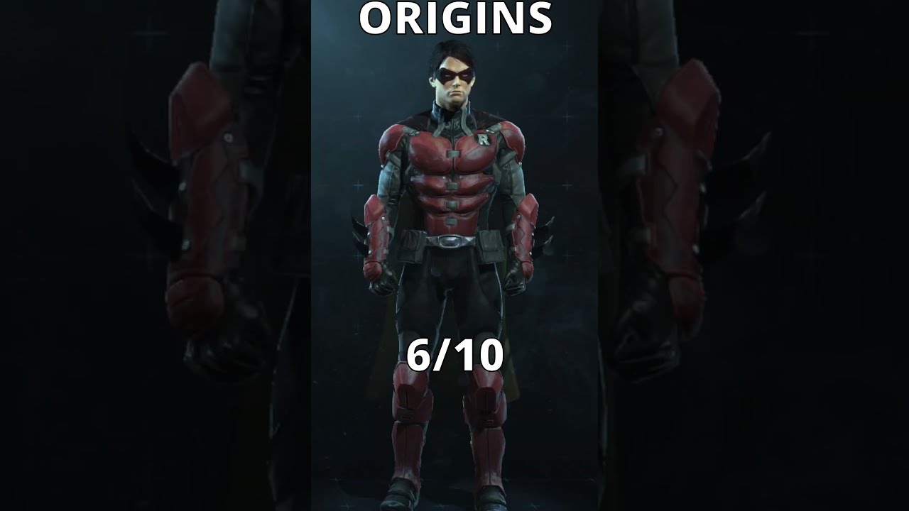 Every Robin Arkham Suit Ranked In Under 60 Seconds