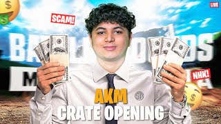 AKM CRATE OPENING LIVE - 25000+ UC | TSM-AquaNoX