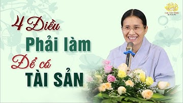 4 Điều Nhất Định Phải Làm Để Có Được Tài Sản❗️  | Phạm Thị Yến (Tâm Chiếu Hoàn Quán)