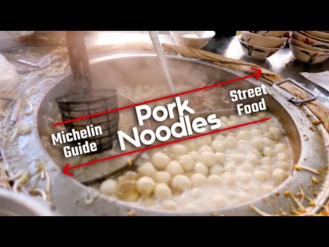 Thailand's Best Pork Noodles | Thai street food | Best pork noodles in Bangkok | #thaistreetfood