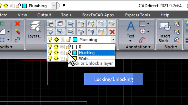 CADdirect Training Course Lesson 3- Layers