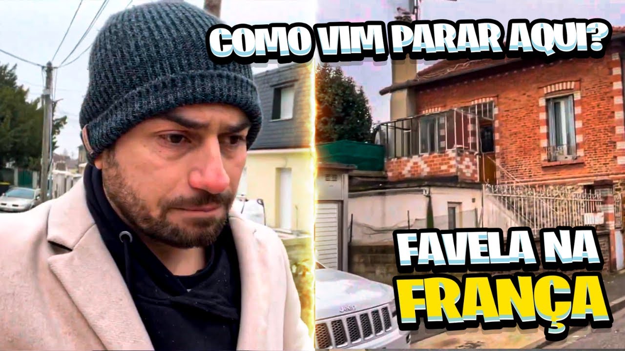 BAIRRO DE POBRE NA FRANÇA + PASSEI DIFICULDADE NO COMEÇO 🇫🇷