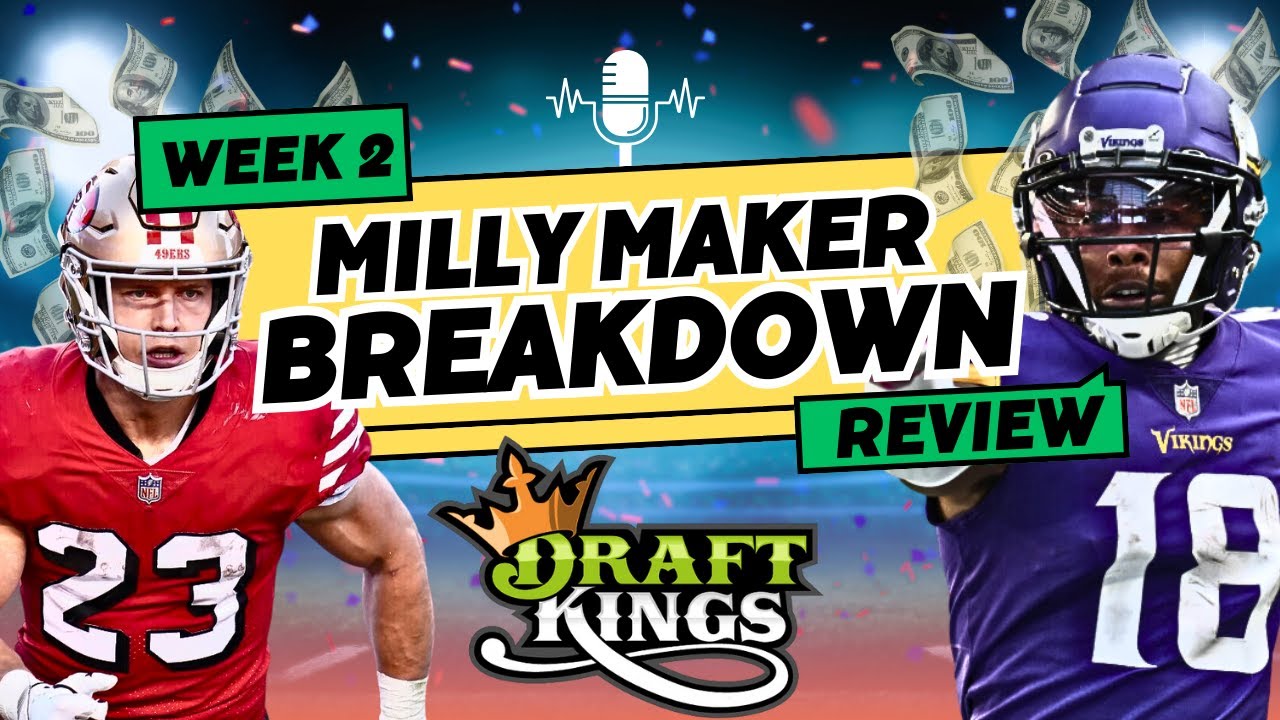 NFL DFS Week 2 Millionaire Maker Review: Breaking Down the Winning