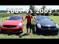 2003 vs. 2007 Infiniti G35 Coupe - Differences and Comparison!