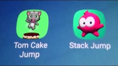 Talking Tom Cake Jump Vs Stack Jump