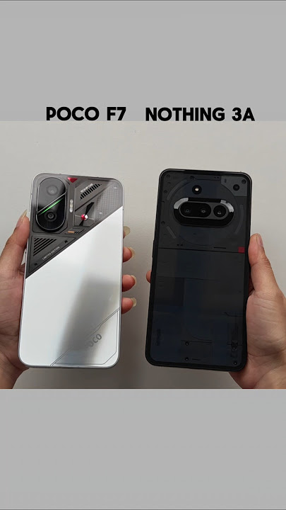 'POCO F7 vs Nothing Phone 3A – Fastest Boot Time? (Speed Test Comparison!)'