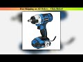 202520V electric impact wrench Hand-held Li-battery high-torsion electric air gun auto repair