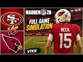 49ers vs Cardinals Simulation | Madden 27 Updated Rosters