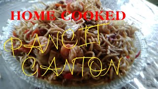 Home Cooked Pancit canton
