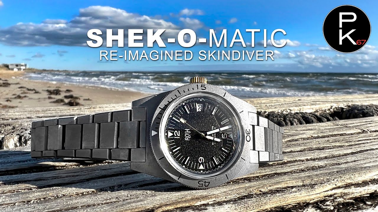 The Classic Skin Diver Re-Imagined : ROIH SHEK-O Matic