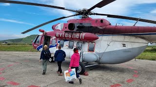 картинка: Ми-8МТВ1 а/к Авиашельф | Рейс Северо-Курильск — Петропавловск-Камчатский