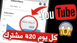 الحصول على 1000مشترك بدون مساعدة(تحقيق شروط اليوتيوب بسرعة) طريقة قانونية | الربح من اليوتيوب