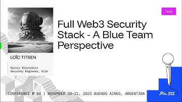 Full Web3 Security Stack - A Blue Team Perspective
