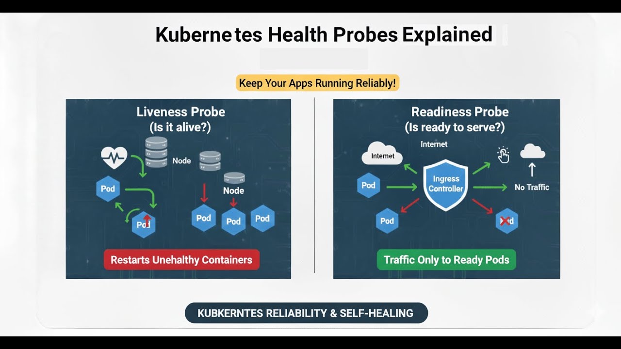 Kubernetes Health Probes - Liveness and Readiness explained!!! - YouTube