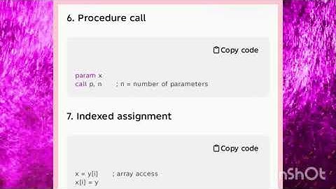 CS3501 UNIT 3 Three address code compiler design @Rengineeringtutorial 