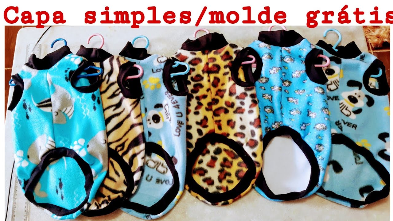 ESSE MODELO DE ROUPA PET, VOCÊS VÃO VENDER BEM/ MOLDE NA DESCRIÇÃO