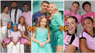 Like Nastya Family vs Amyah Bennett Family vs Double Date Members (Networth Comparison) 2026
