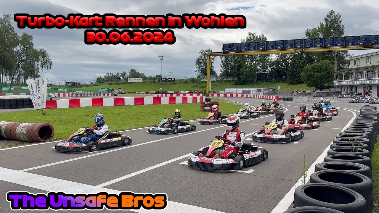 Turbo-Kart Rennen in Wohlen | 30.06.2024 | The Unsafe Bros | VLOG | Kasel🇨🇭