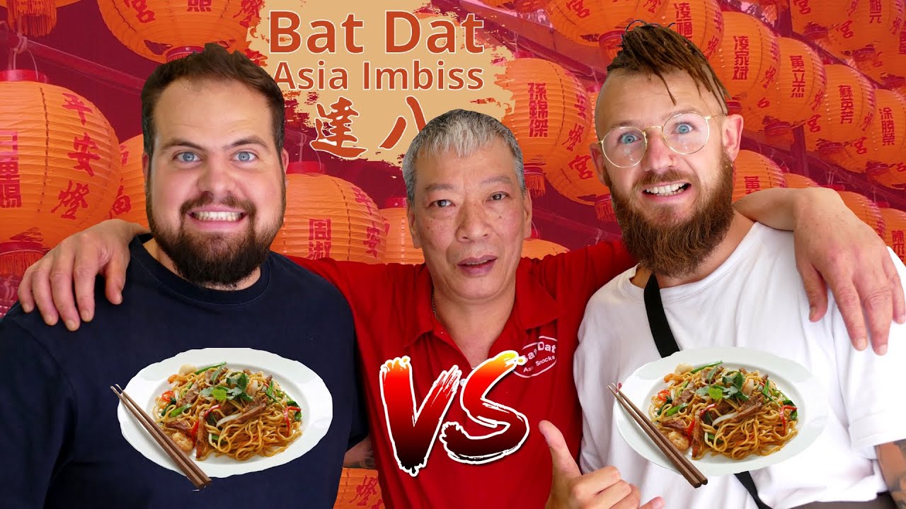 GEBRATENE NUDELN - CHINA WETTESSEN!! | Kamberg TV