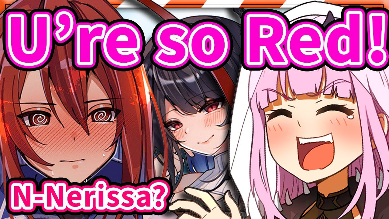 Liz Starts Getting Flustered The Moment Calli Mentions Nerissa 【HololiveEN】