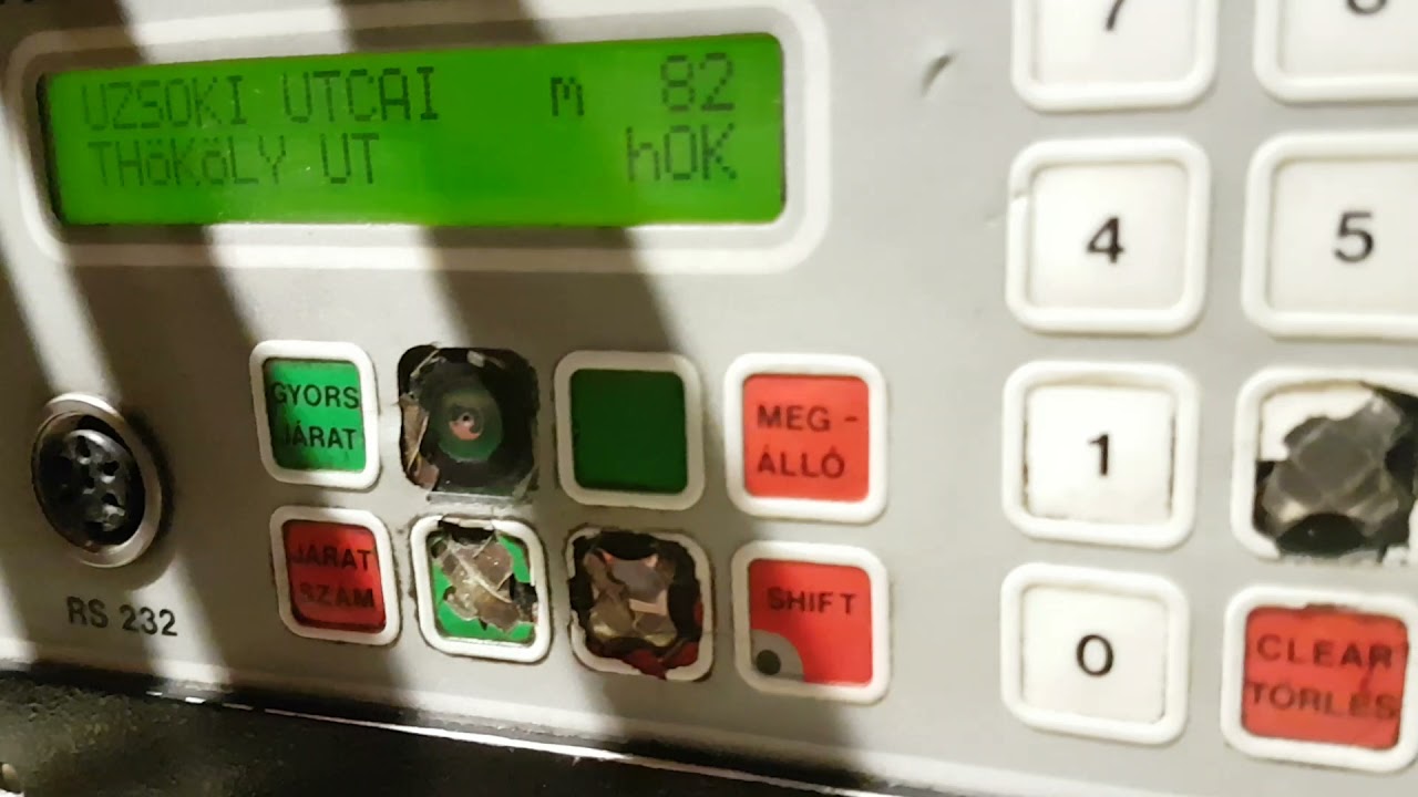 A 82-es Trolibusz eredeti régi FOK-GYEM-es bemondásai.😍