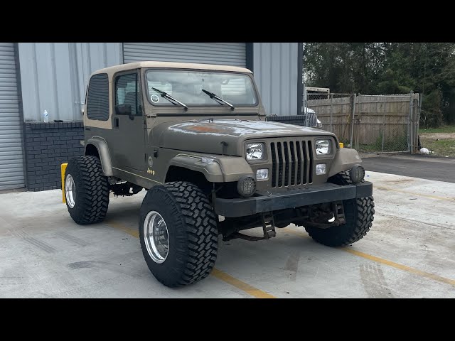 YJ－14 Jeep YJ wrangler walk around episode 4 (mounting 15x14). - YouTube