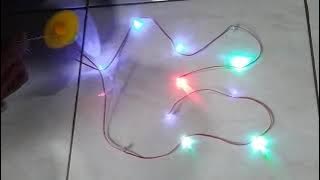 Lampu Layangan Dinamo CD VCD DVD Dengan 12 LED Kedip