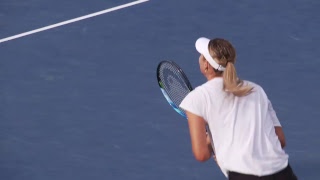 live us open tennis 2017 maria sharapova practice