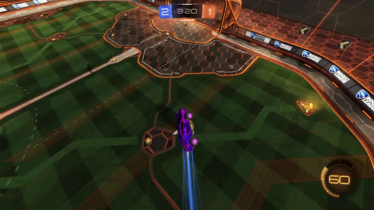 Rocket League® wall aerial double tap YouTube