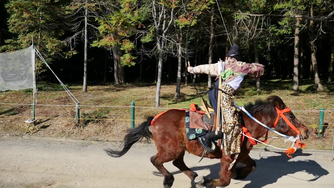 加茂神社の馬上武芸奉納まつり Do It Ourselves それ自分でやってみたら