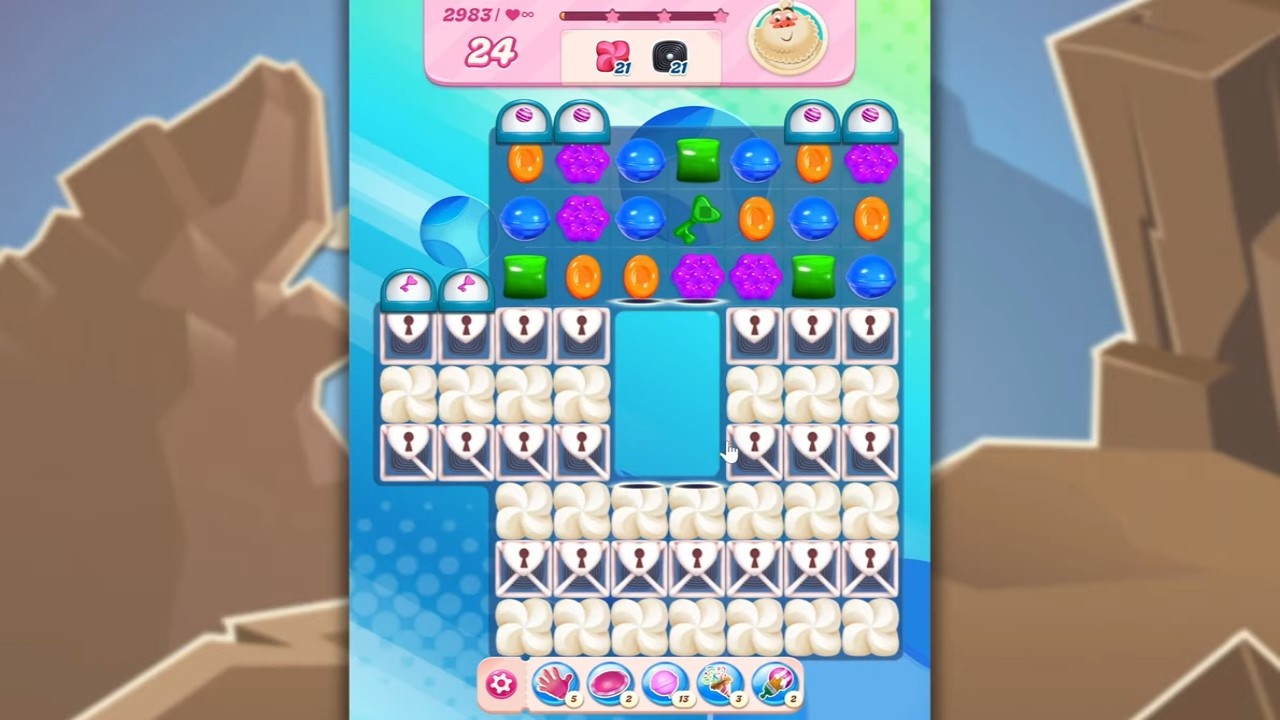 Candy Crush Saga LEVEL 2983 NO BOOSTERS (new version)🐟☑️ - YouTube