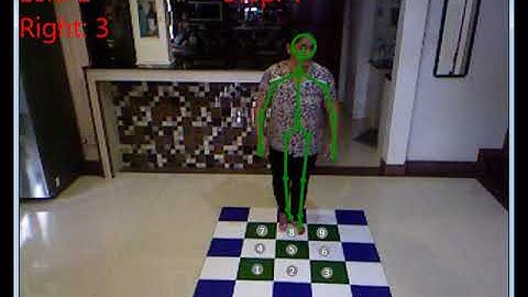 VR-Based "9-Square Matrix" Exergame for Older Adults using Microsoft Kinect - Game Play Demo