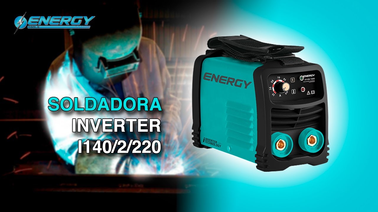 SOLDADORA INVERTER 140a I140/2/220 - ENERGY - SKU: 52430 