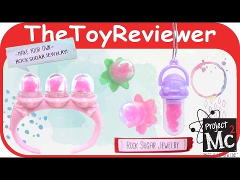 Project Mc2 Rock Sugar Jewelry Unboxing Toy Review by TheToyReviewer