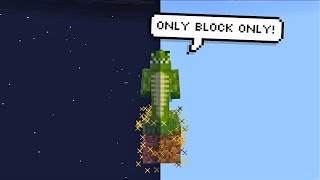 Minecraft Bedrock One Block Skyblock Map (Nitric Concepts) screenshot 5