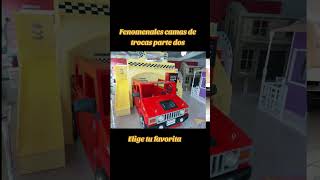 Únicas camas para niños #viral #parati #camasinfantiles #trocas #camioneta #camas #recámara #niños